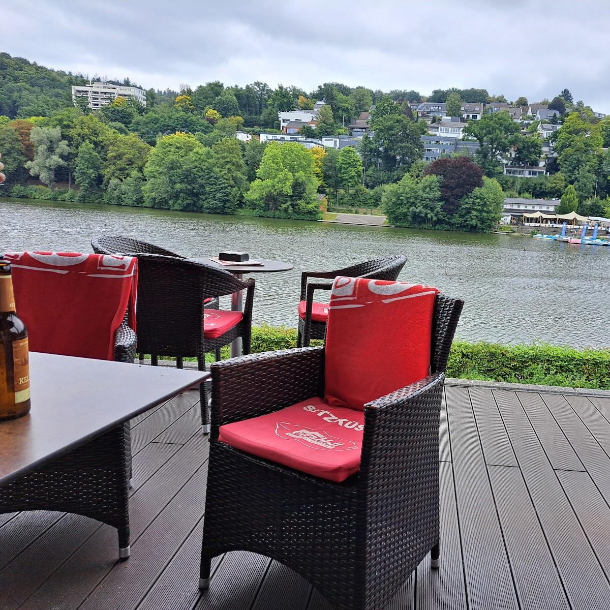 Restaurant "Cafe Extrablatt , BiggeSeeFront" in Olpe