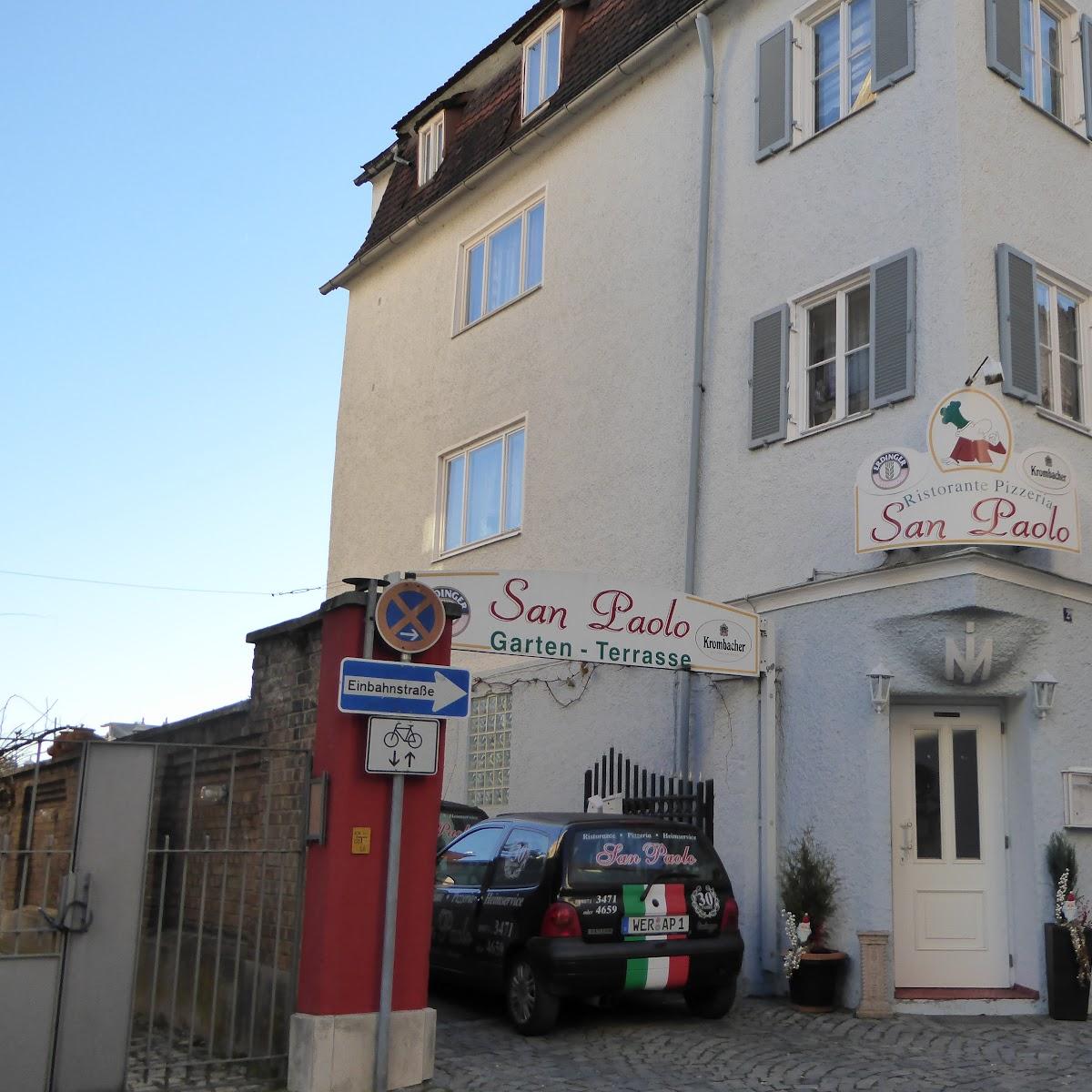 Restaurant "Pizzeria San Paolo" in Dillingen an der Donau