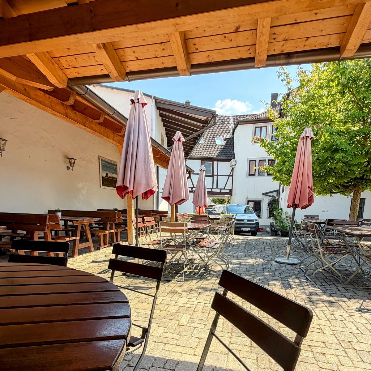 Restaurant "Adler Bräu Bräustübla Biergarten" in Stettfeld