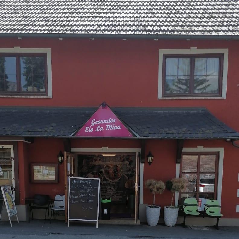 Restaurant "Eiscafé  La Mira " in Untersiemau