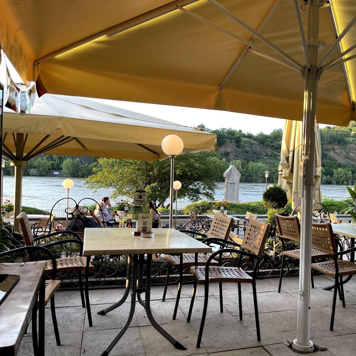 Restaurant "Das Ebertor Biergarten" in Boppard