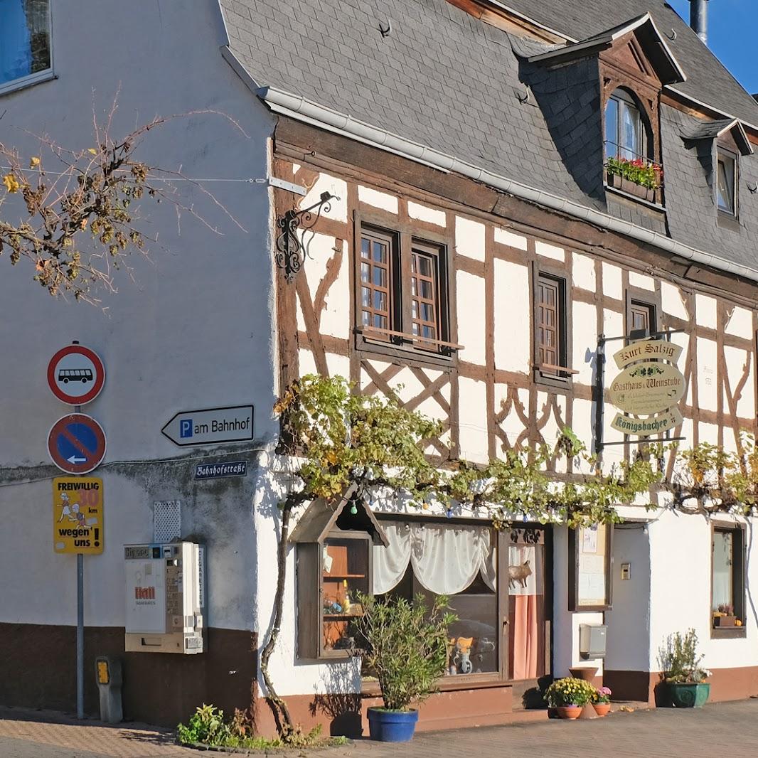 Restaurant "Weinstube Salzig" in Kamp-Bornhofen