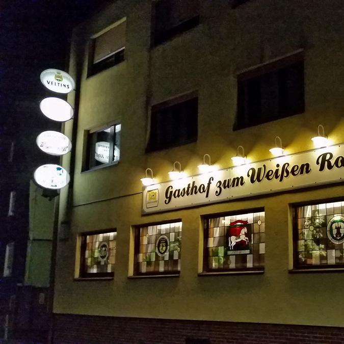 Restaurant "Pension Zum Weißen Ross" in Niddatal