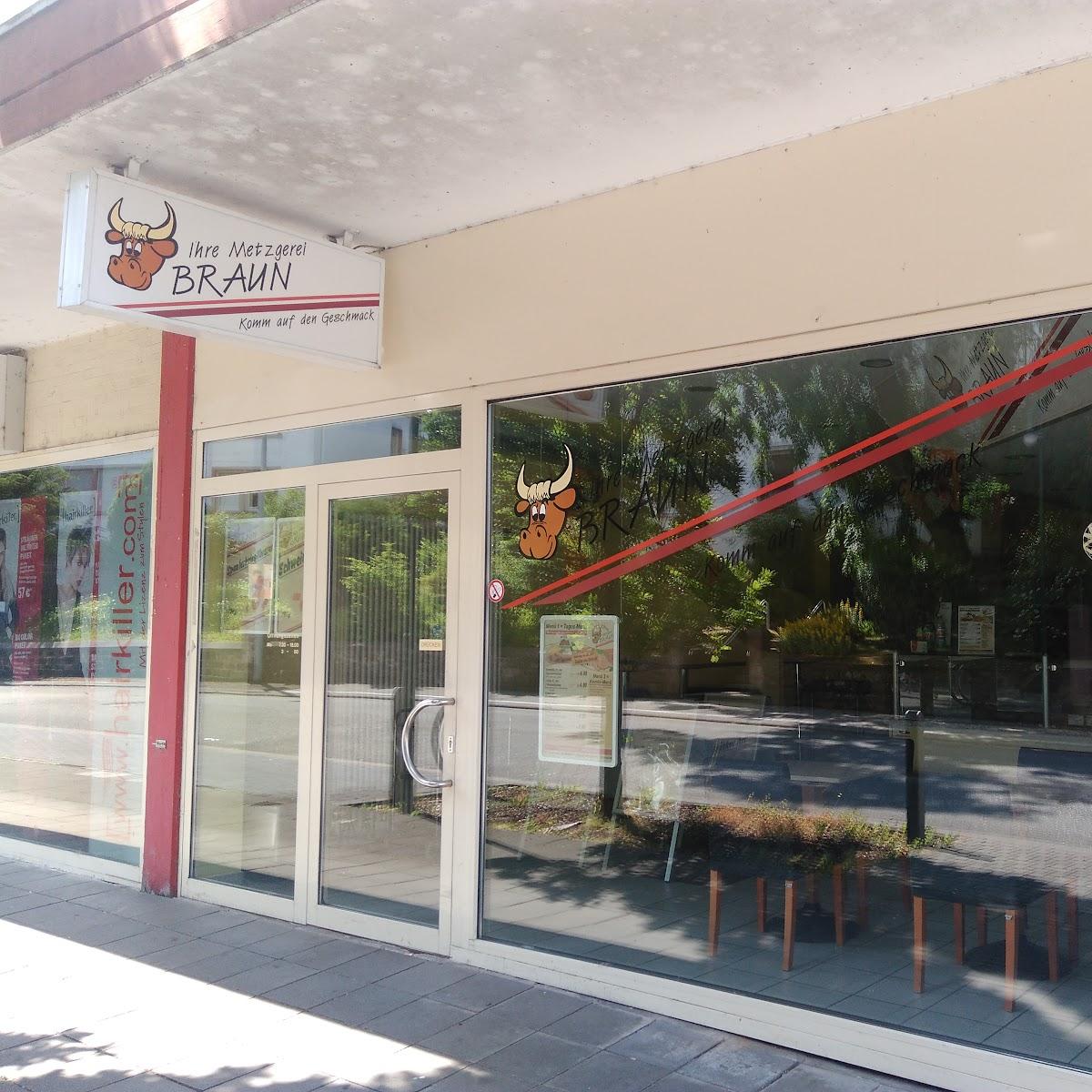 Restaurant "Metzgerei Braun Filiale Bahnhofstraße" in Kusel