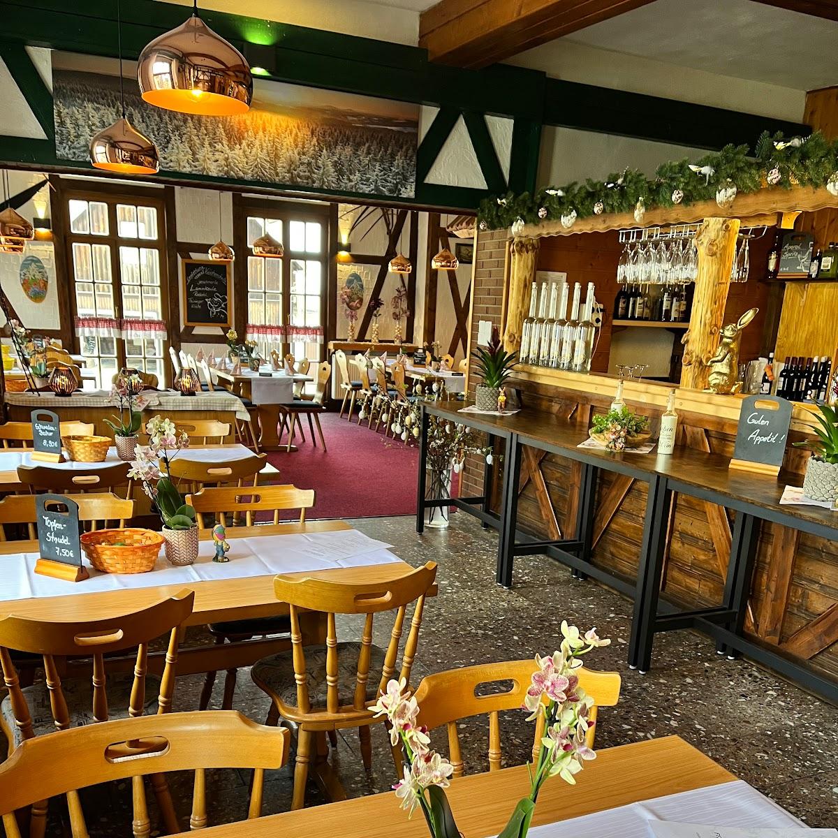 Restaurant "Gasthof & Pension  Schwarzer Adler " in Masserberg