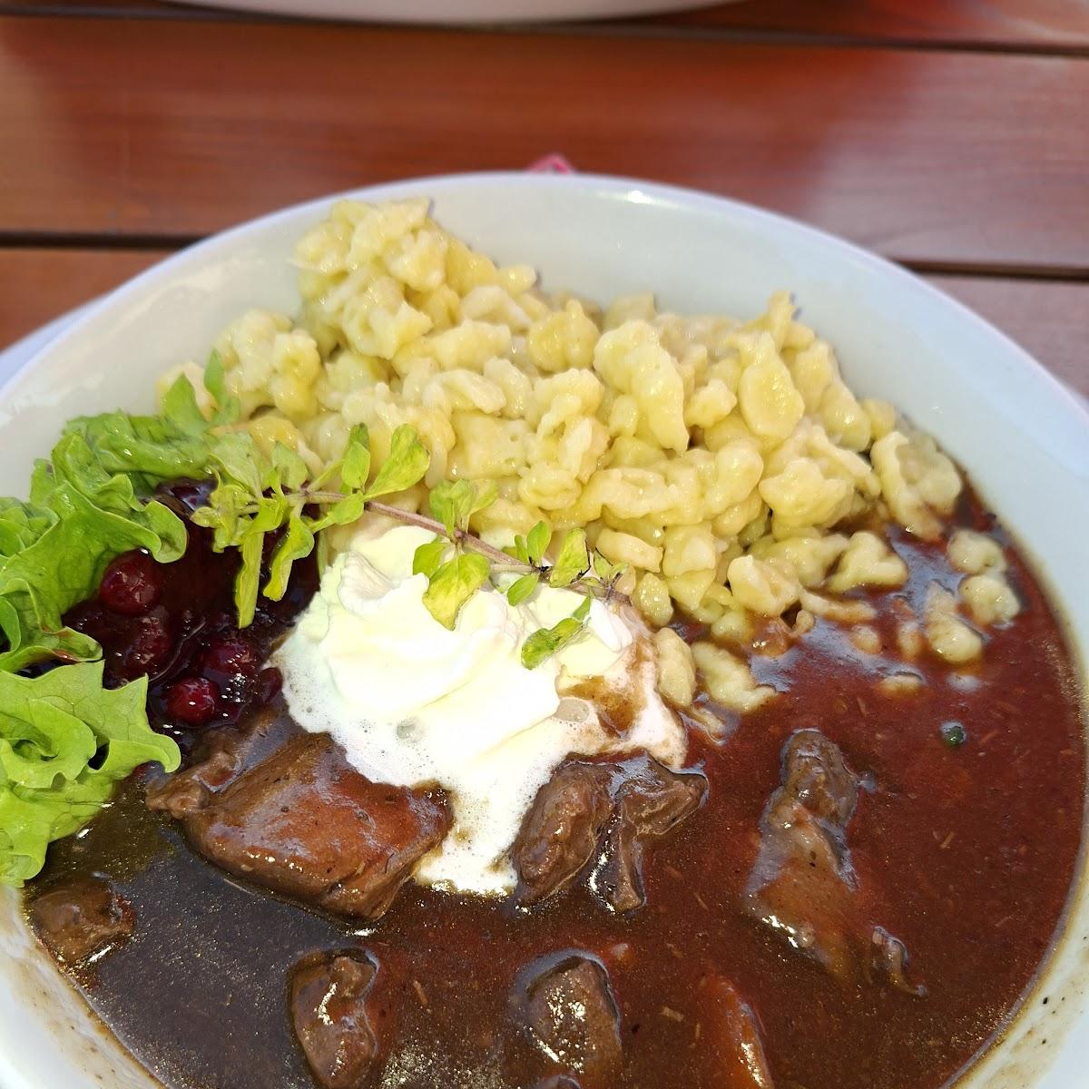 Restaurant "Zum Woidjager mit Biergarten" in Bernried