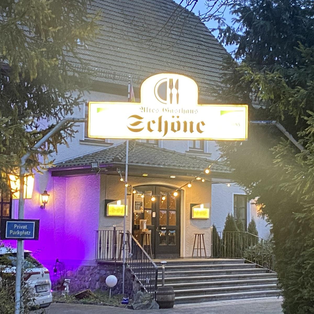 Restaurant "Altes Gasthaus Schöne" in Hagen