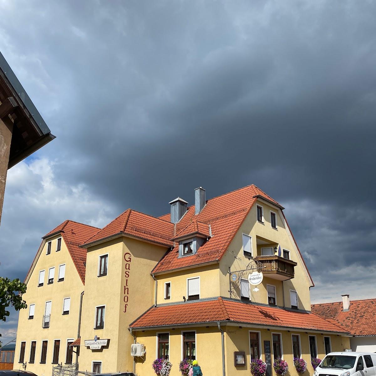 Restaurant "Gasthof Schrüfer" in Pinzberg