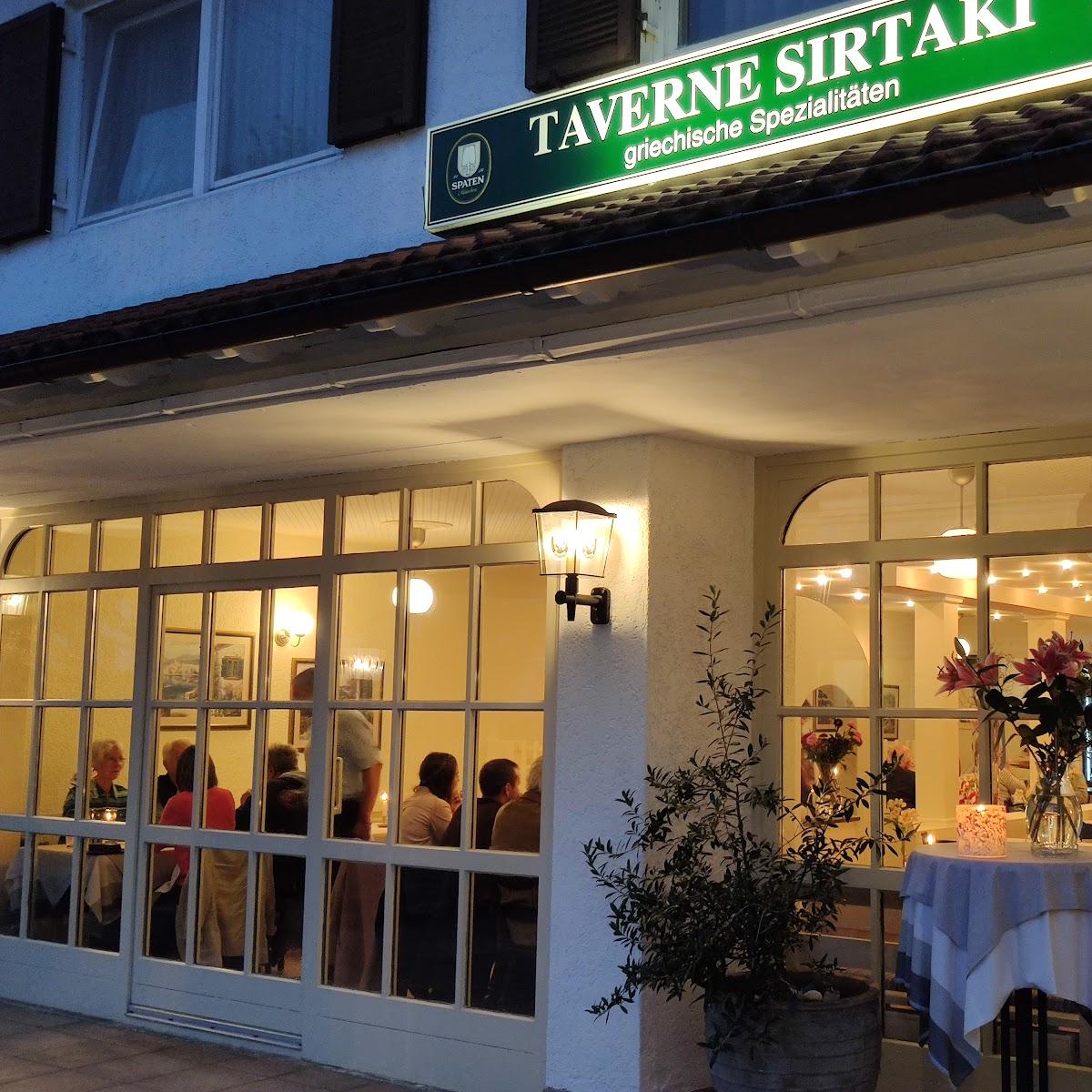Restaurant "Taverna Sirtaki" in Bichl