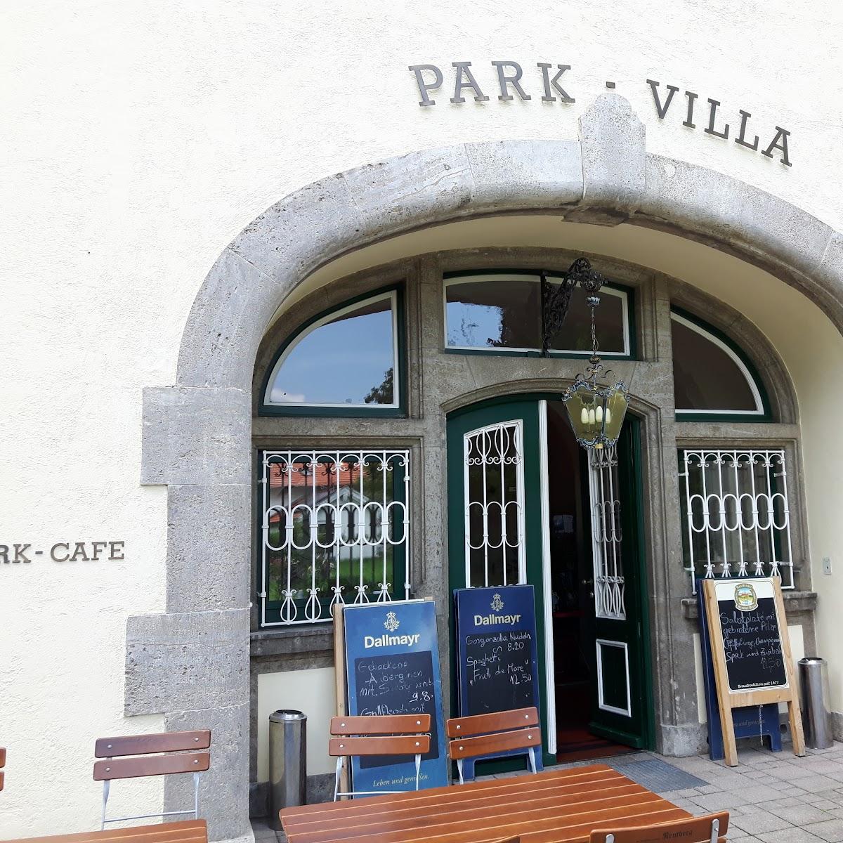 Restaurant "Cafe Restaurant Park Villa" in Bad Heilbrunn