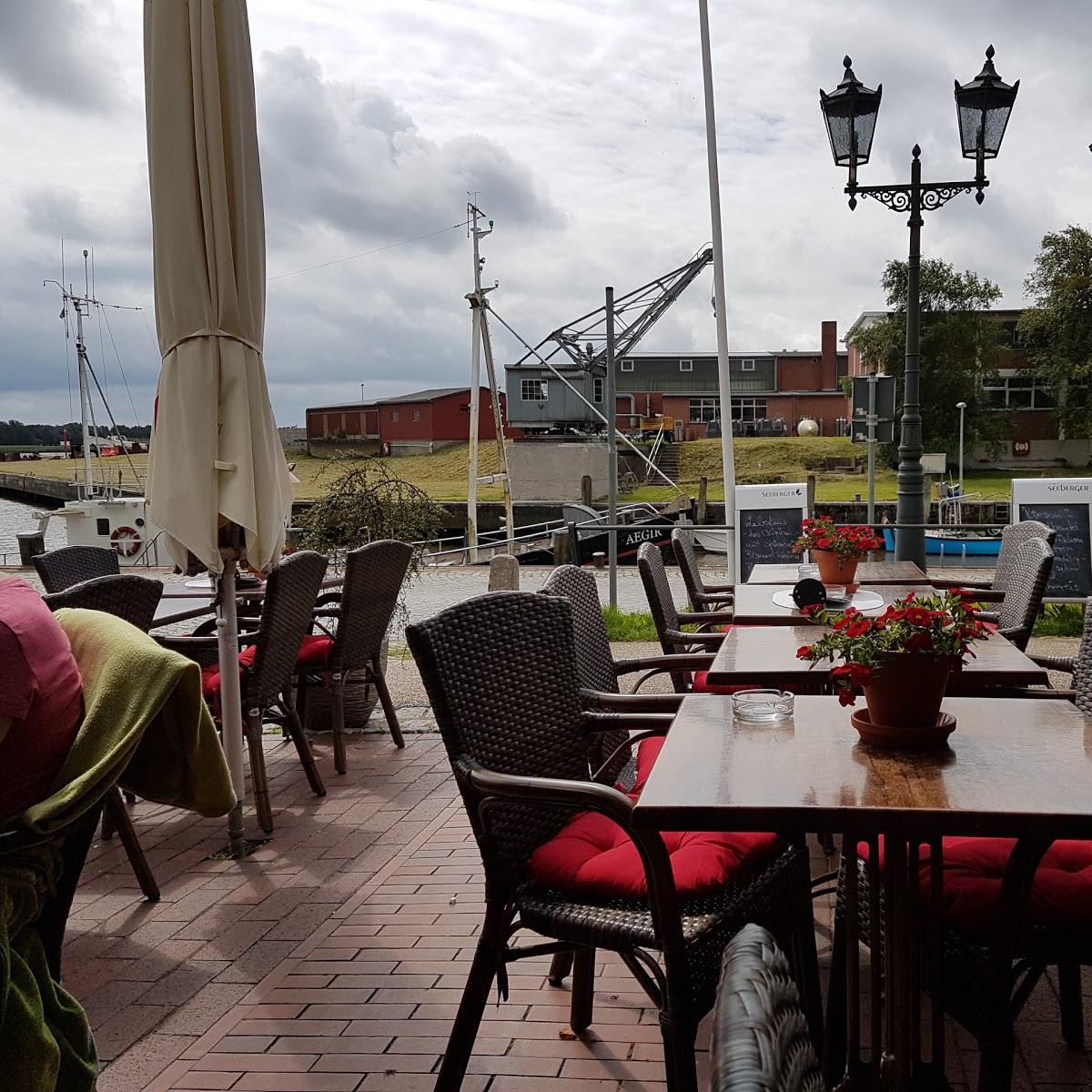 Restaurant "Café Hafenblick" in Tönning