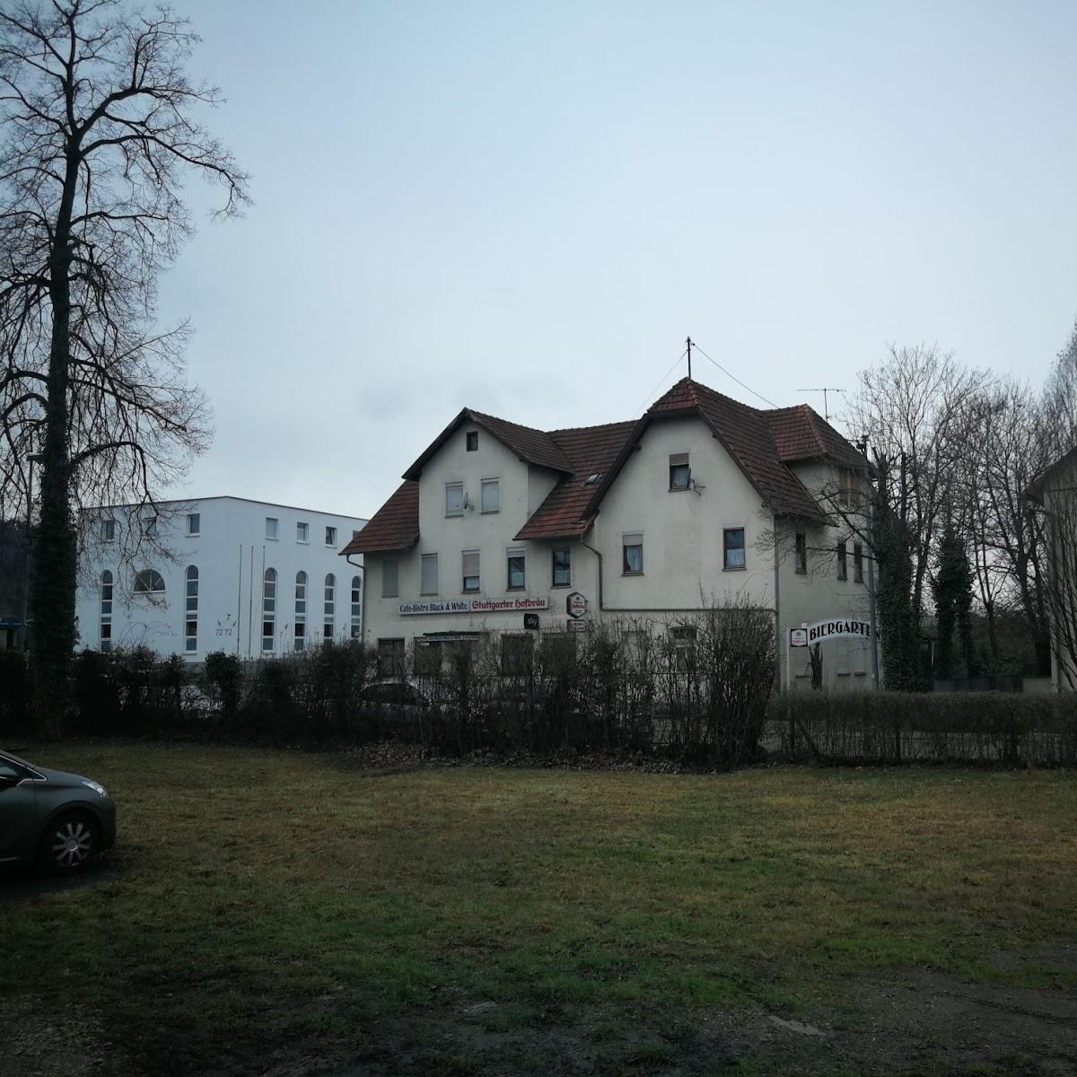 Restaurant "Cafe-Bistro Black & White" in Urbach