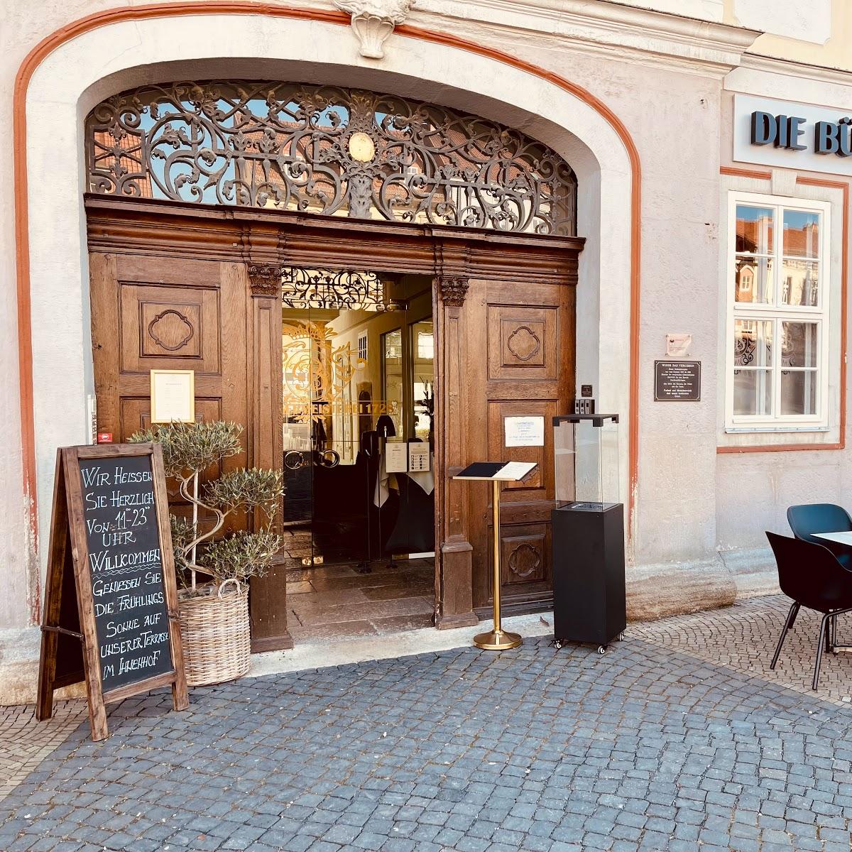 Restaurant "Die Bürgermeisterei 1728" in Mühlhausen-Thüringen