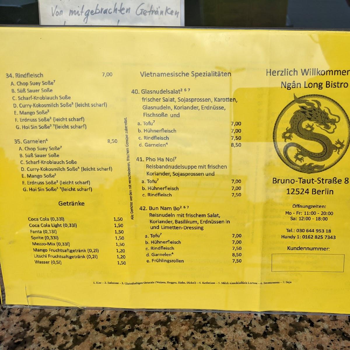 Restaurant "Ngan Long Bistro" in Berlin