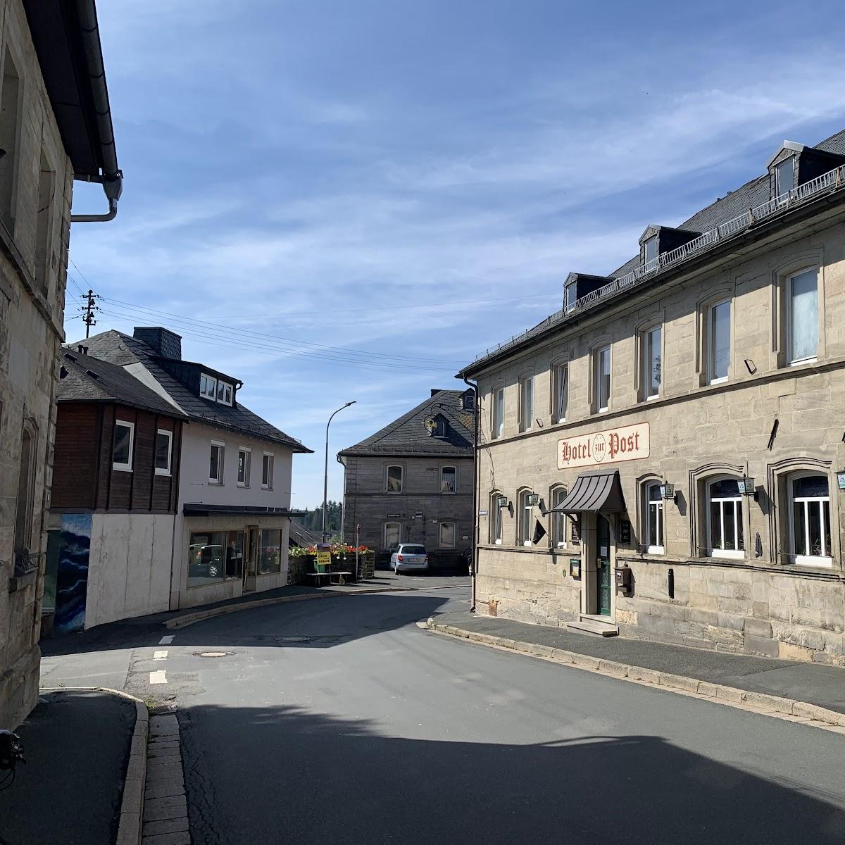 Restaurant "Hotel Zur Post" in Nordhalben