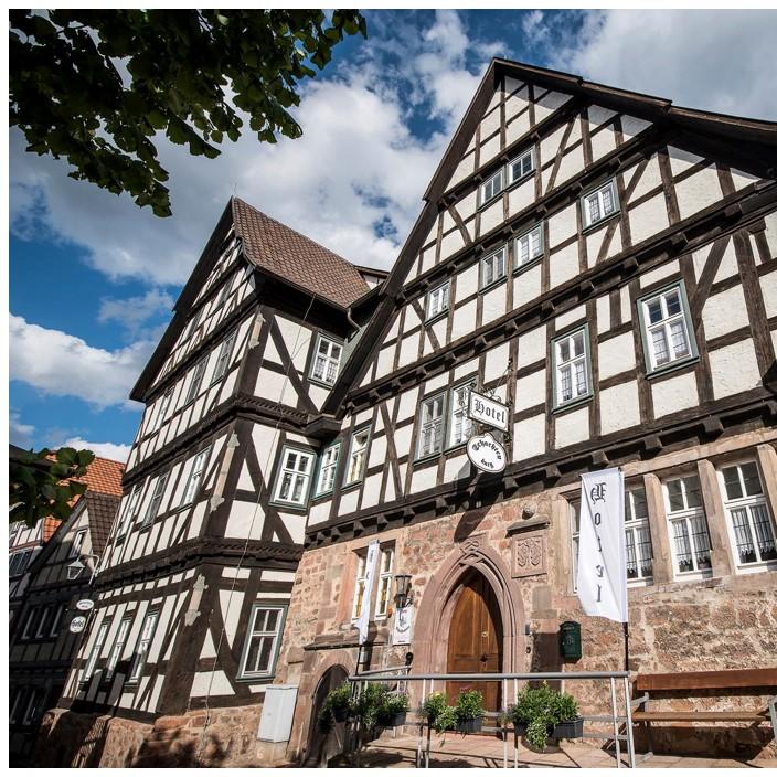 Restaurant "Hotel & Café Schachtenburg" in Schlitz