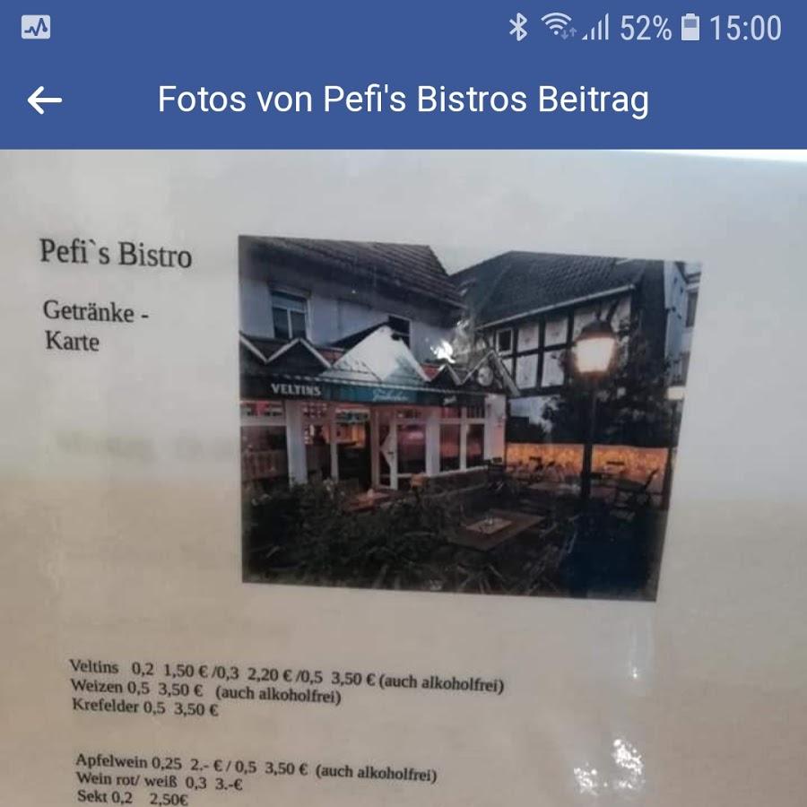 Restaurant "Pefis Bistro" in Biedenkopf