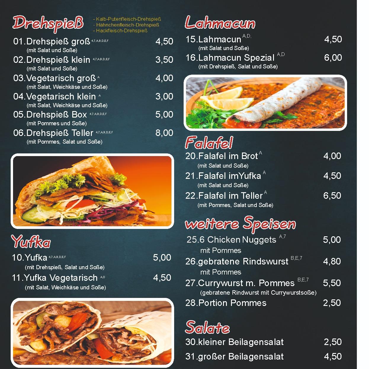 Restaurant "Akcay Döner" in Billigheim