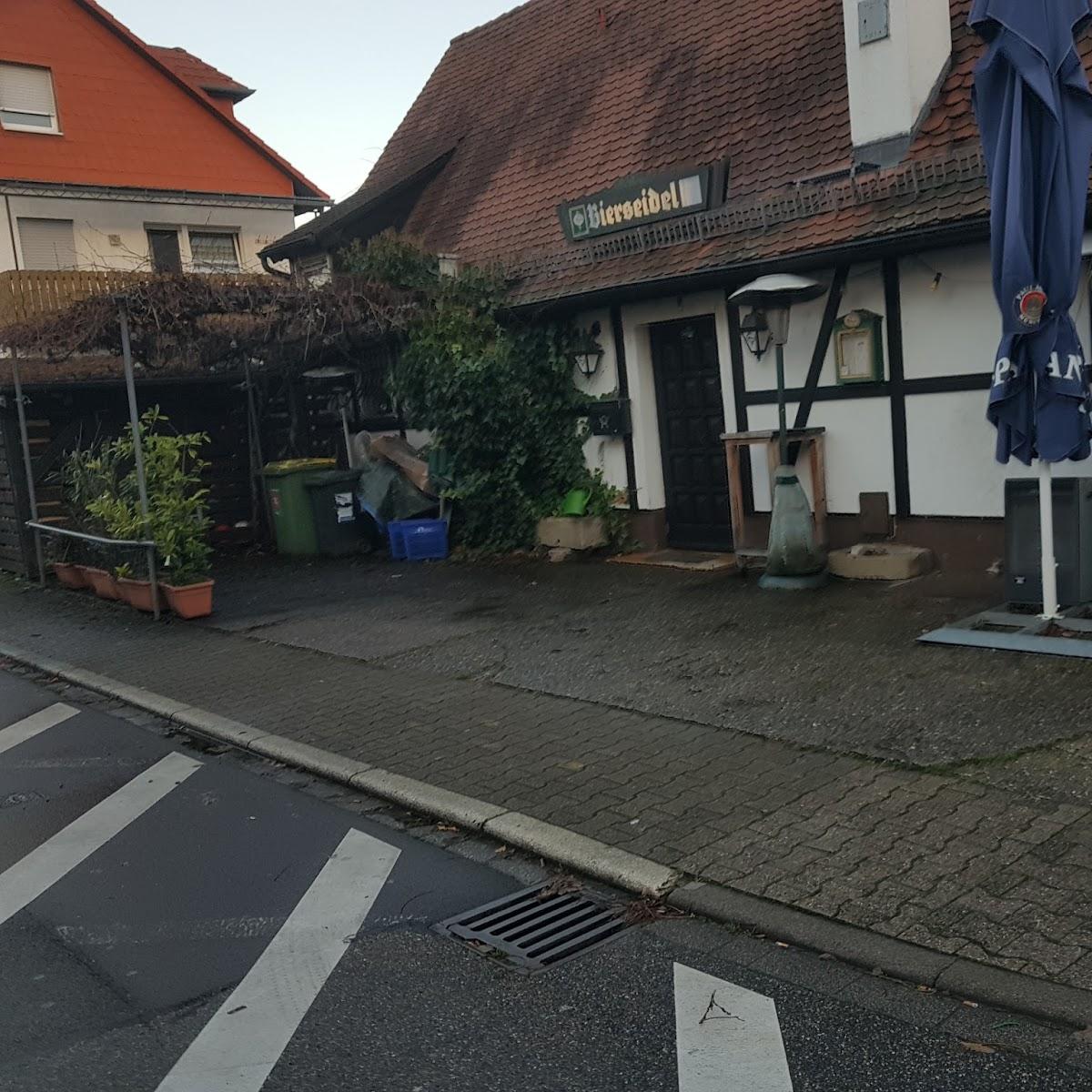 Restaurant "Bierseidel" in Altlußheim