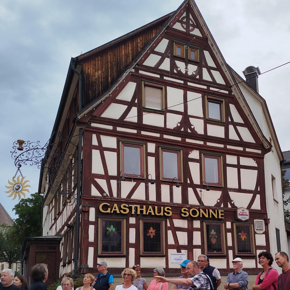 Restaurant "Gasthaus Sonne" in Herrenberg