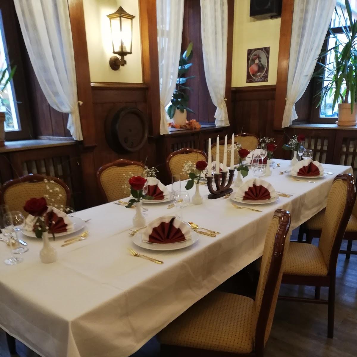 Restaurant "Goldener Löwe" in Neustadt an der Orla