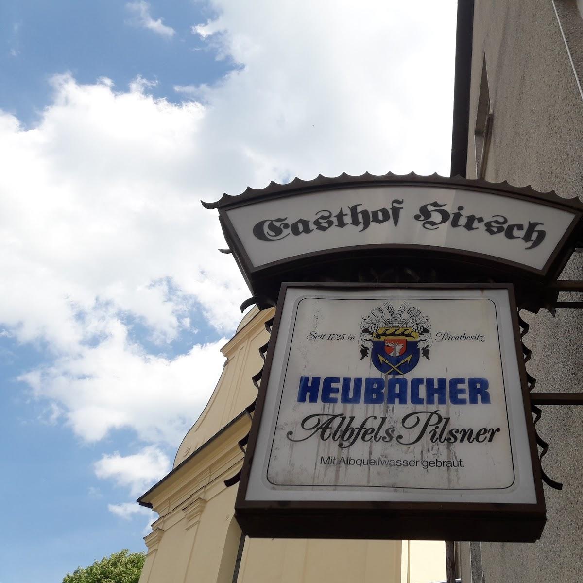 Restaurant "Hirsch" in Abtsgmünd
