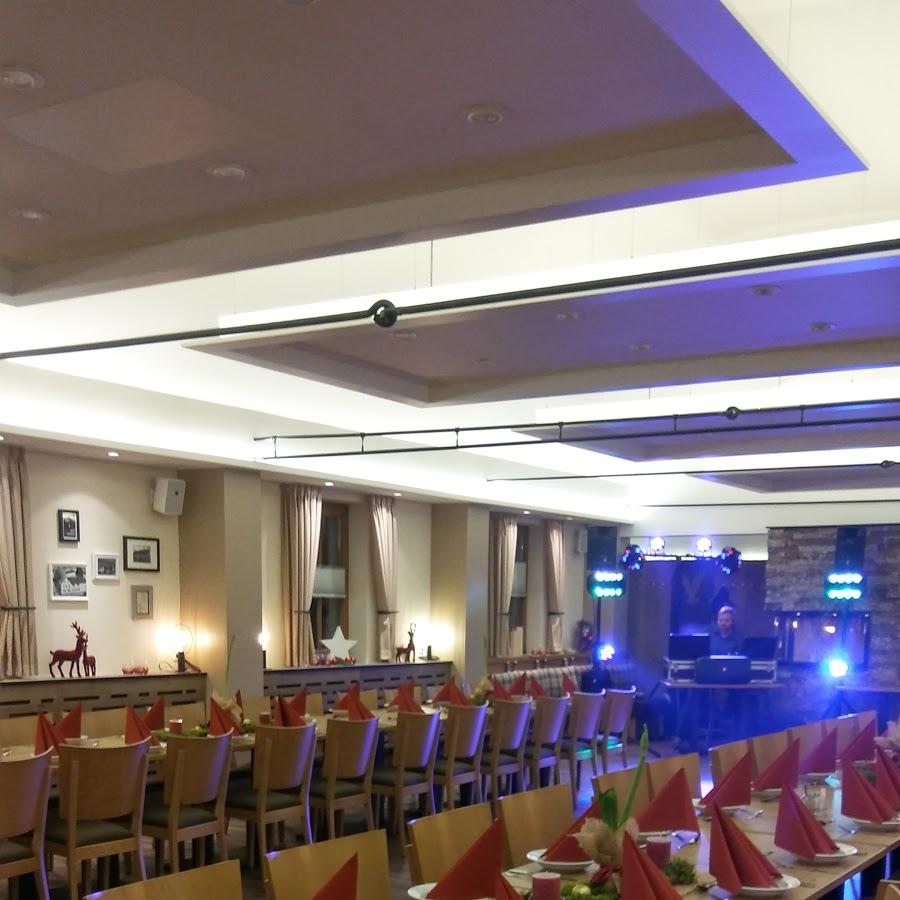 Restaurant "Biergarten Kellermann," in Strahlungen