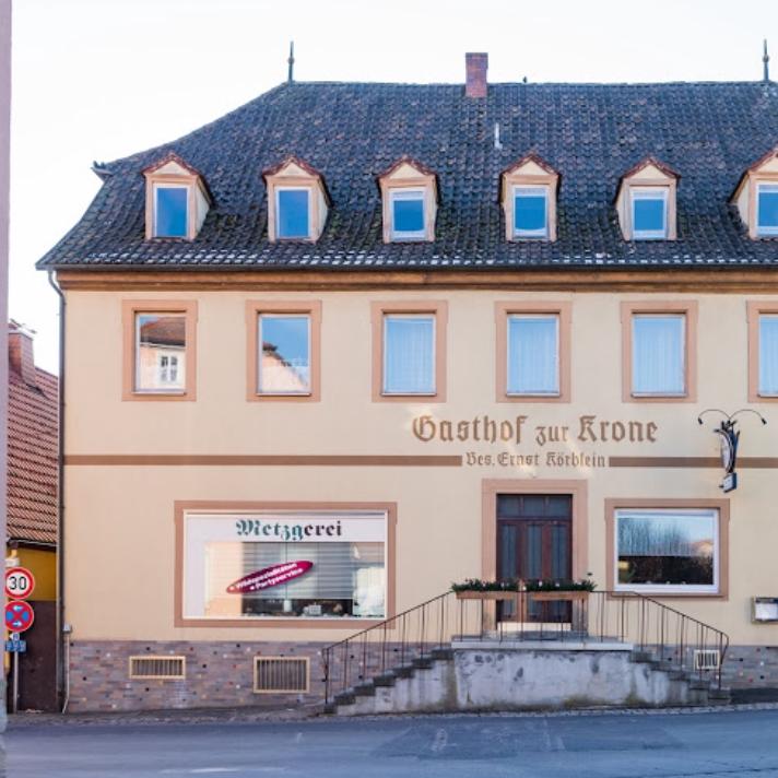 Restaurant "Gasthof zur Krone" in Bad Bocklet