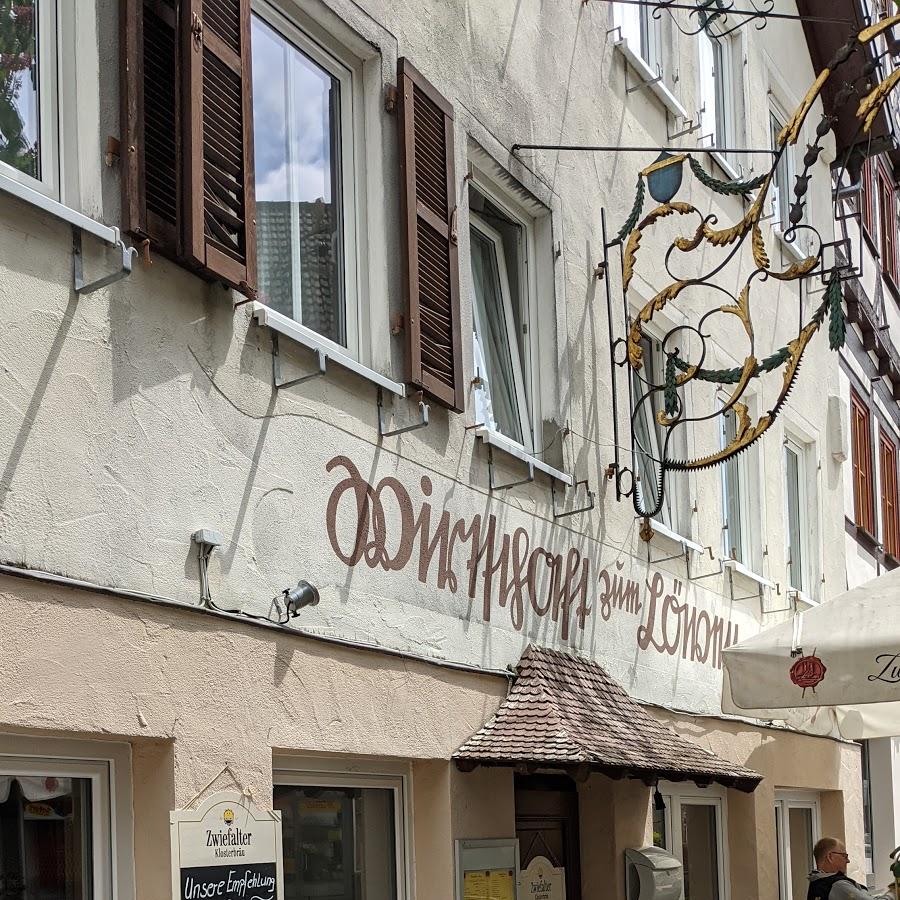 Restaurant "Wirtschaft zum Löwen" in Bad Urach