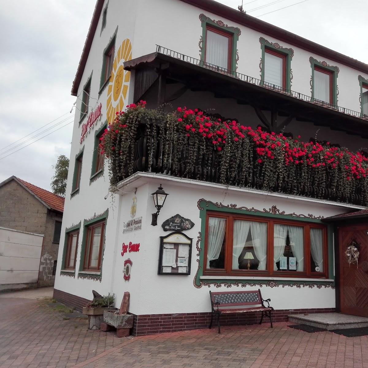 Restaurant "Zur Sonne" in Schollbrunn