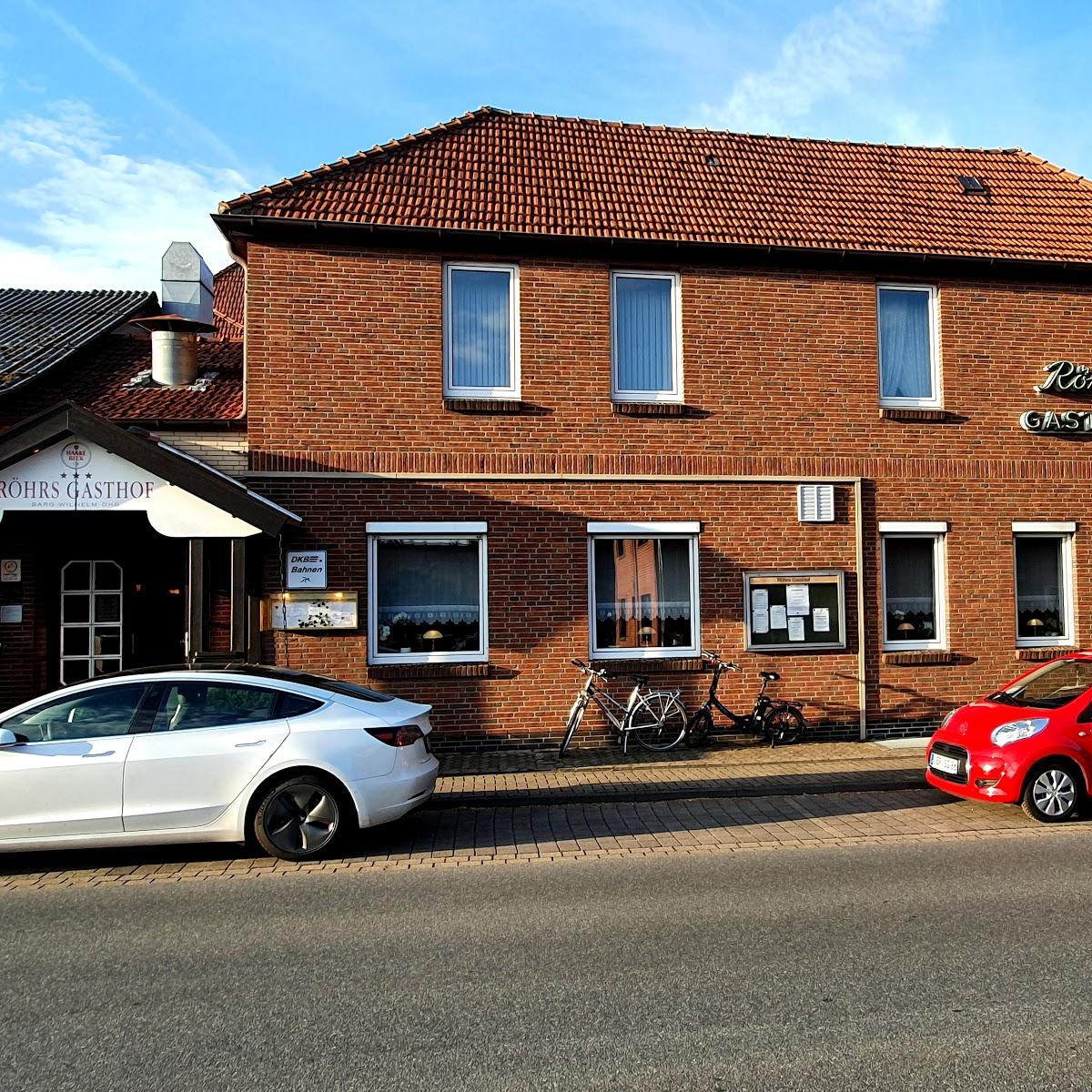 Restaurant "Röhrs Gasthof" in Sottrum