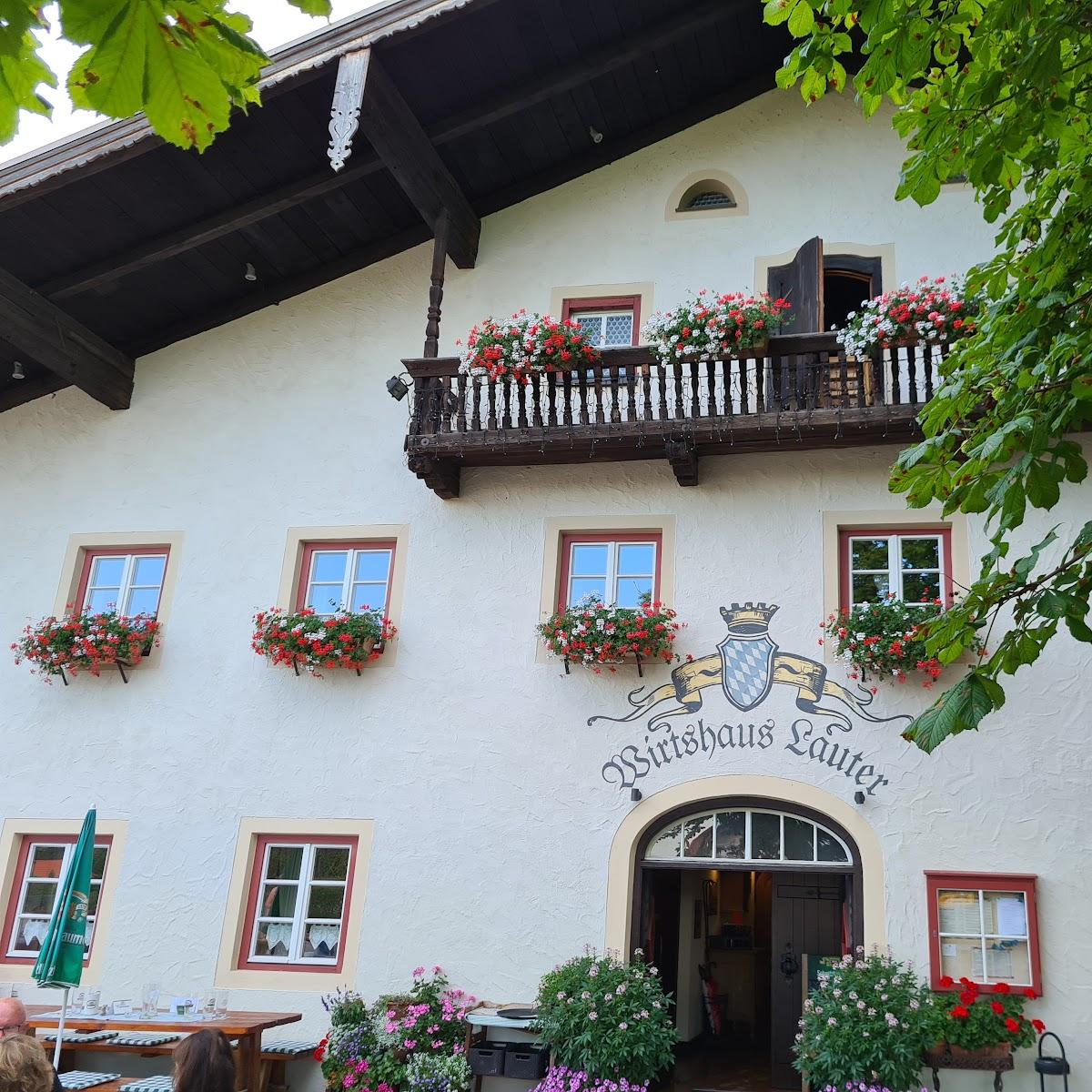 Restaurant "Wirtshaus Lauter" in Lauter , Oberbay