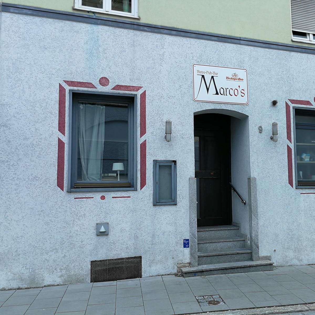 Restaurant "Marcós Bistro-Pup-Bar" in Traunstein