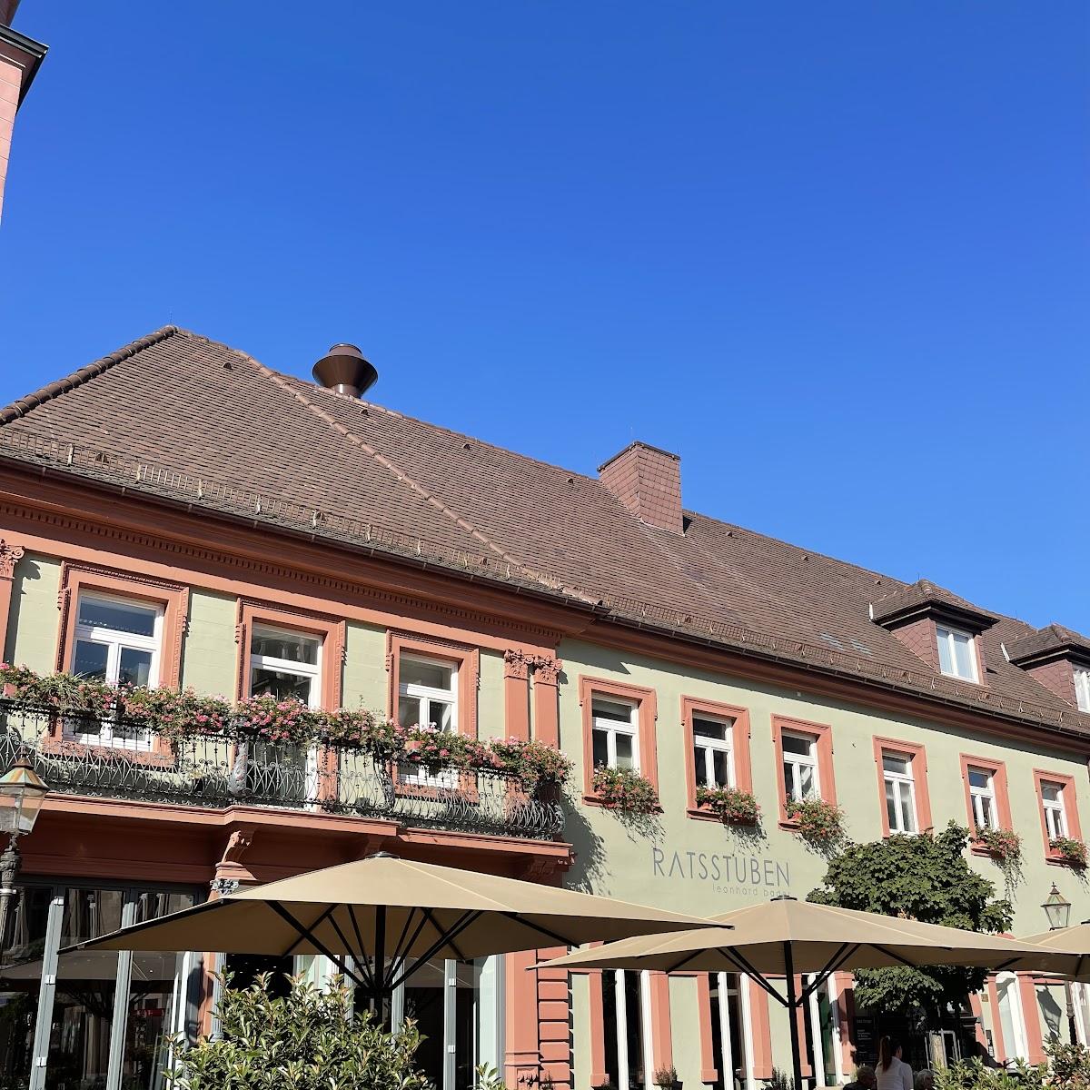 Restaurant "Die Ratsstuben" in Ettlingen