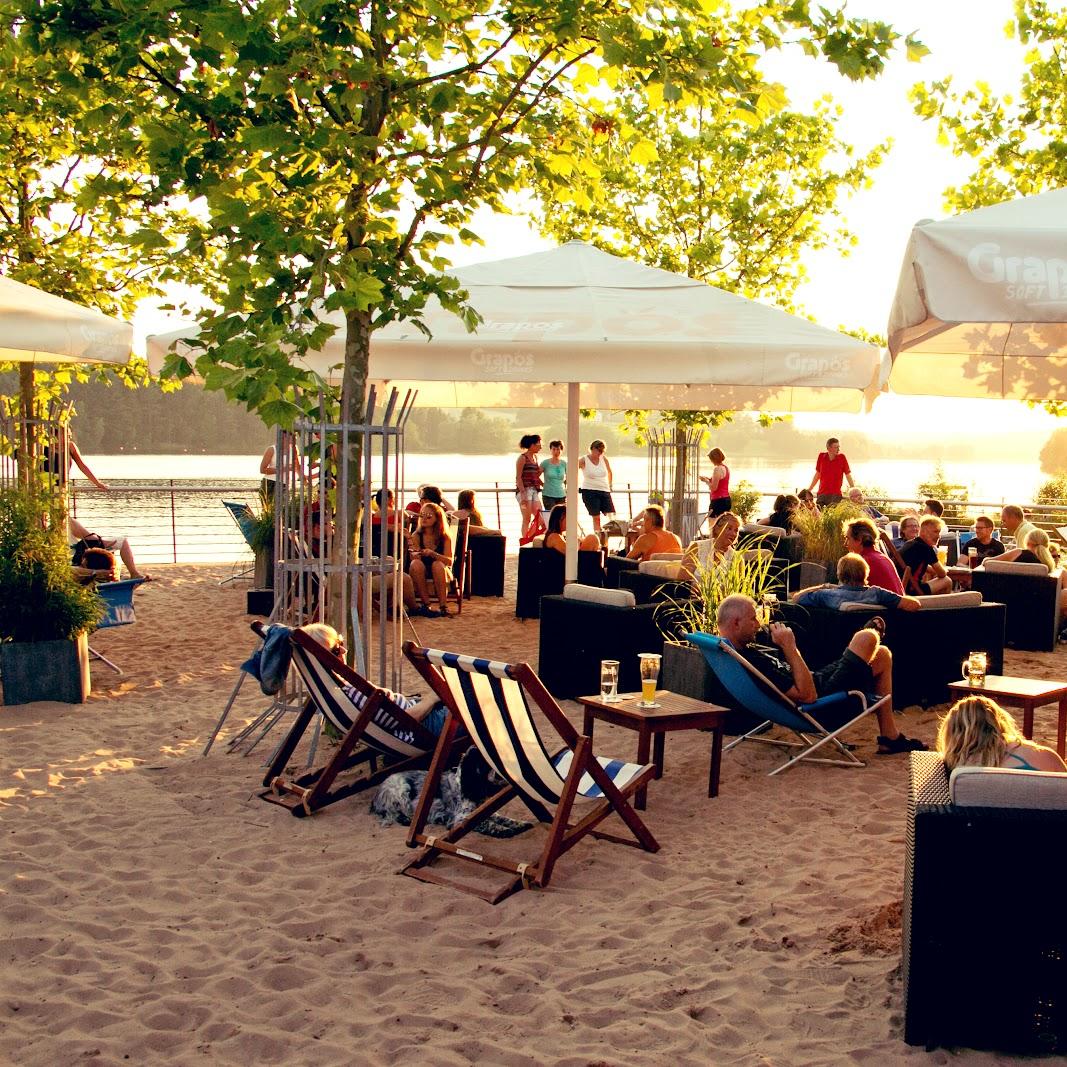 Restaurant "Strandhaus Enderndorf Sand&Sofa" in Spalt
