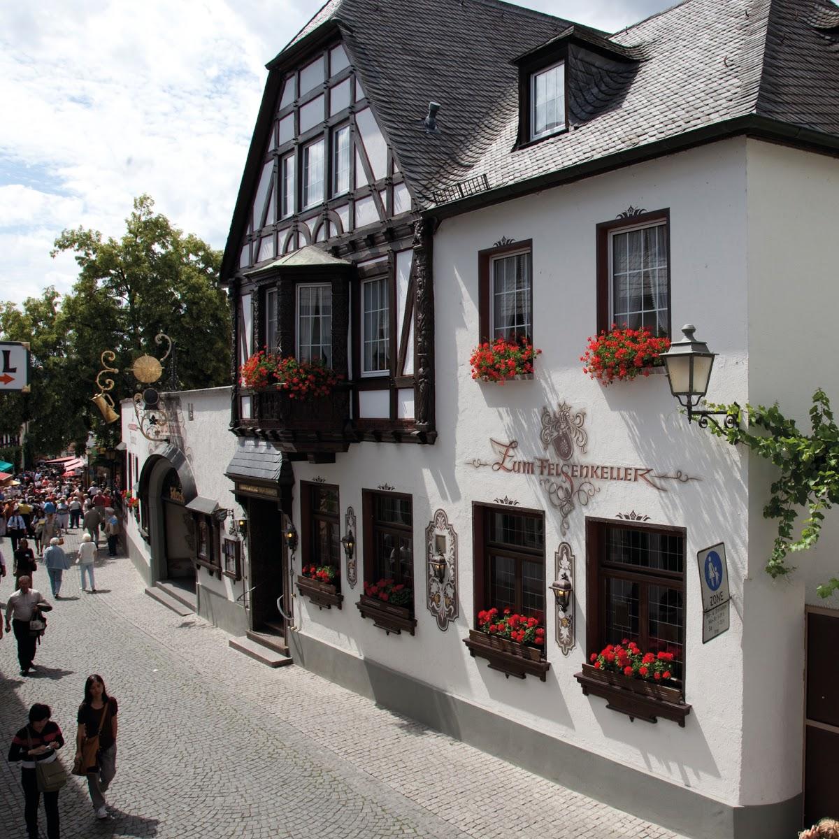 Restaurant "Hotel Felsenkeller" in Rüdesheim am Rhein