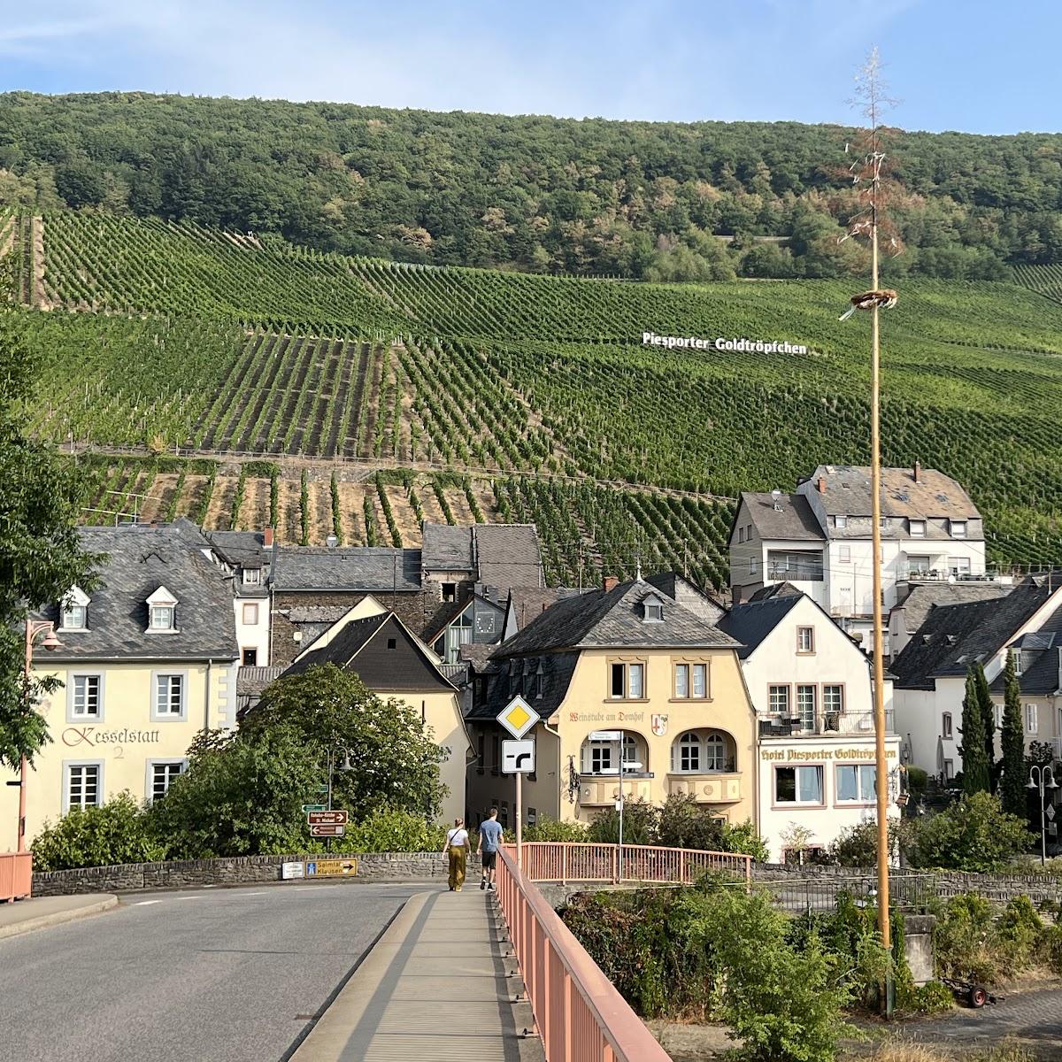 Restaurant "Goldtröpfchen Weinhotel & Restaurant Hain" in Piesport