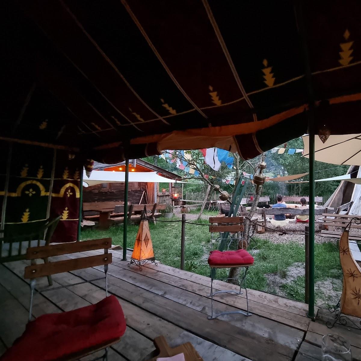 Restaurant "DingDong Gartenlokal" in Wackersberg