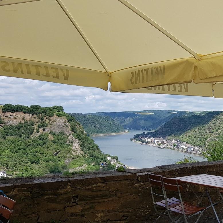 Restaurant "Loreley Biergarten" in Sankt Goarshausen