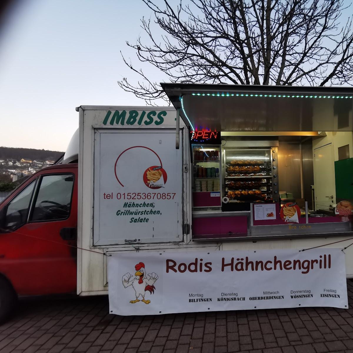 Restaurant "Rodis Hähnchengrill montags in -Bilfingen" in Kämpfelbach