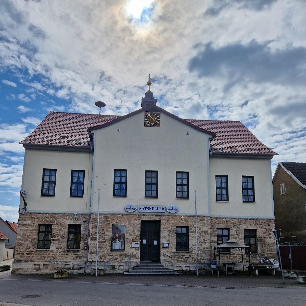 Restaurant "Ratskeller" in Clingen