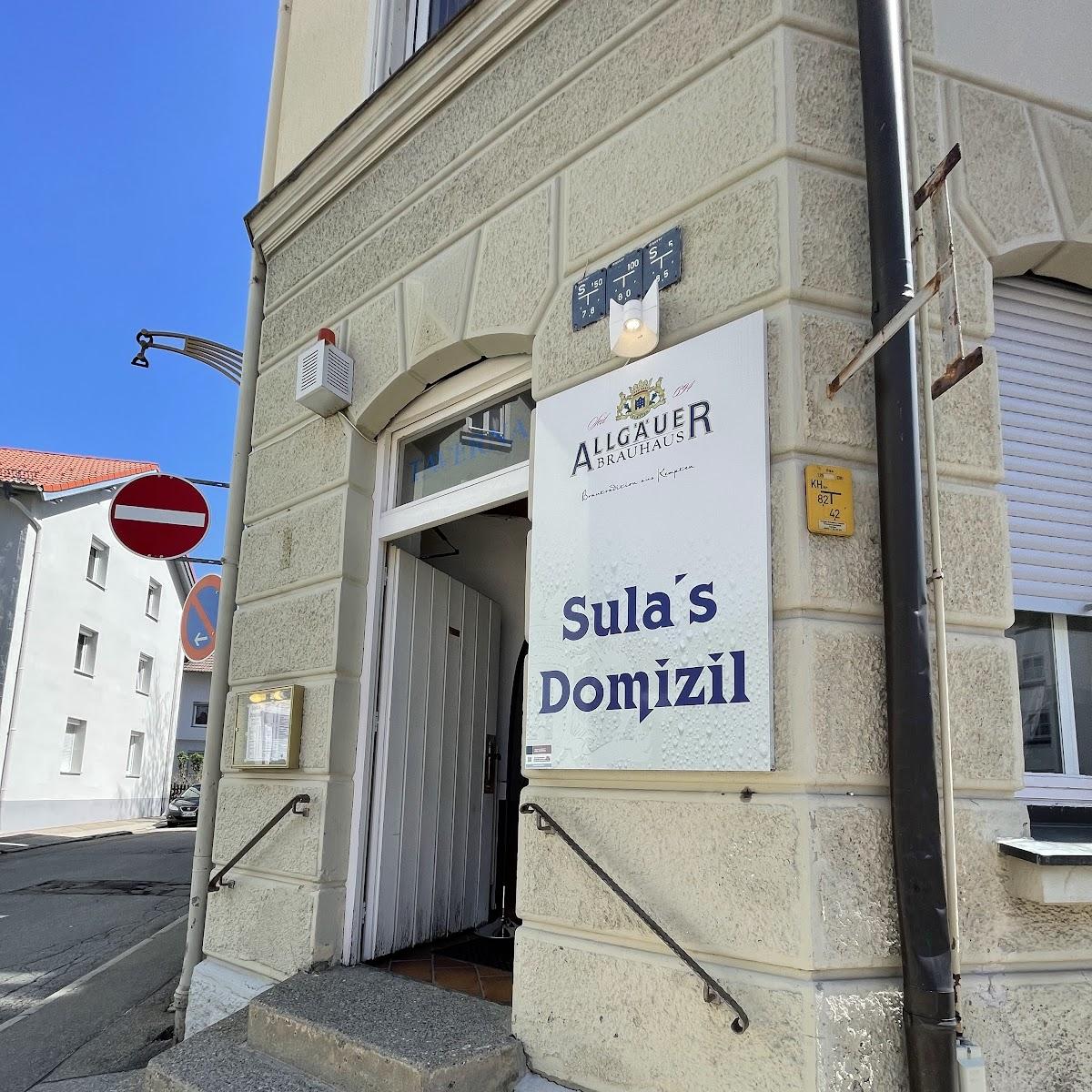 Restaurant "Sula‘s Domizil" in Kempten (Allgäu)