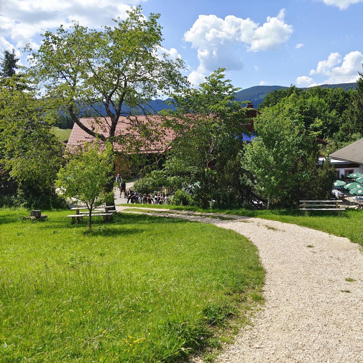 Restaurant "Fürmann Alm - Gertraud pointner & Schorsch Planthaler" in Anger