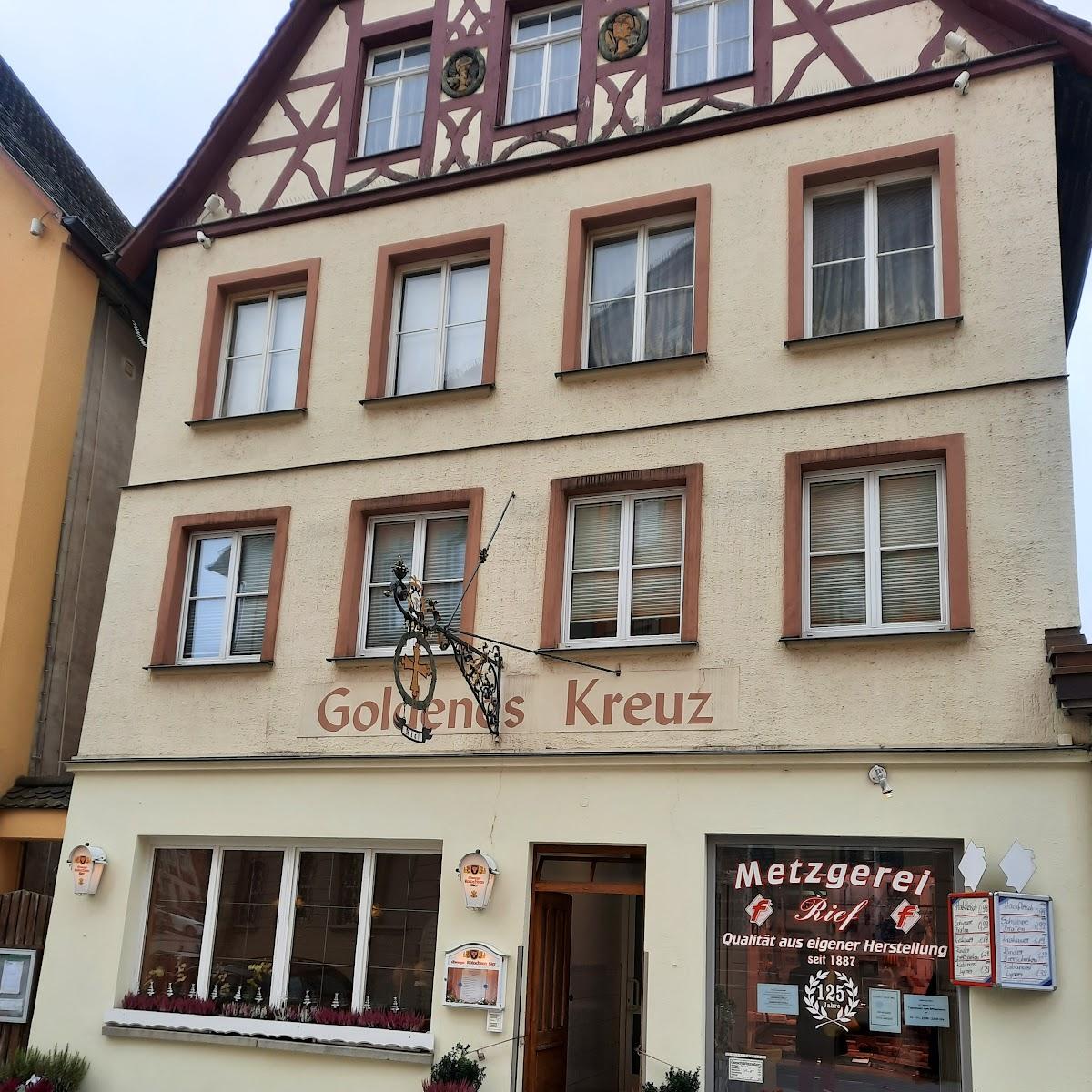 Restaurant "Metzgerei Rief und Gaststätte Goldenes Kreuz" in Ellwangen (Jagst)