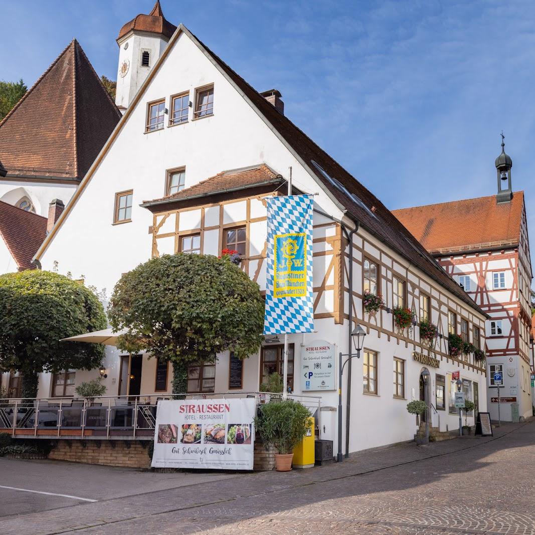 Restaurant "Hotel - Restaurant STRAUSSEN" in Harburg (Schwaben)