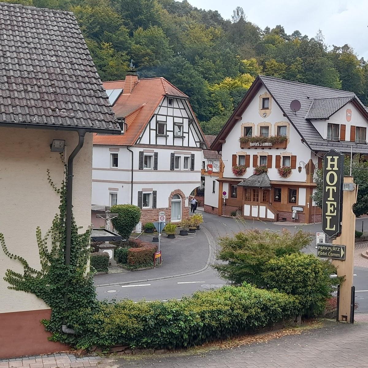Restaurant "Birkenhof - Hotel Lamm" in Heimbuchenthal