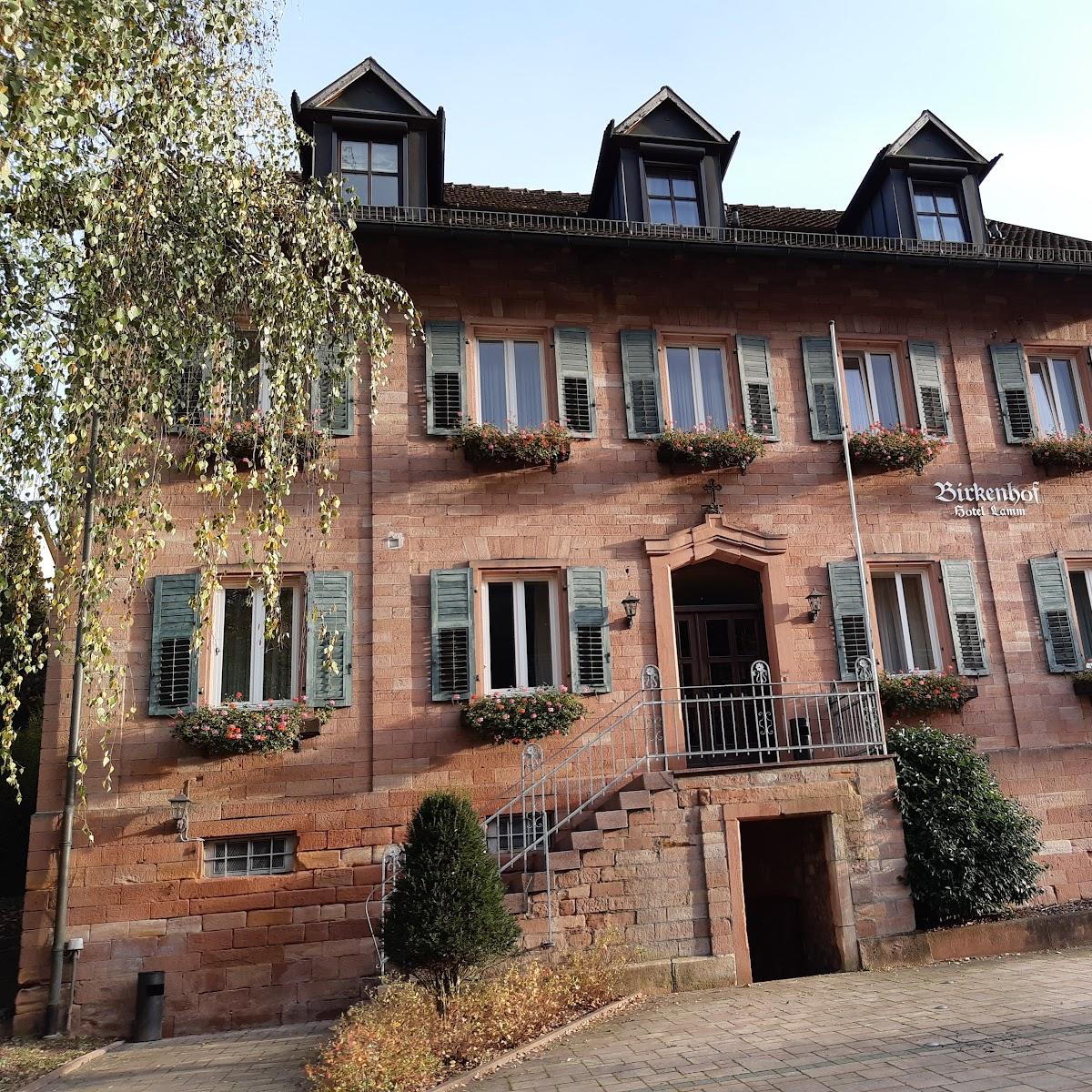 Restaurant "Birkenhof - Hotel Lamm" in Heimbuchenthal
