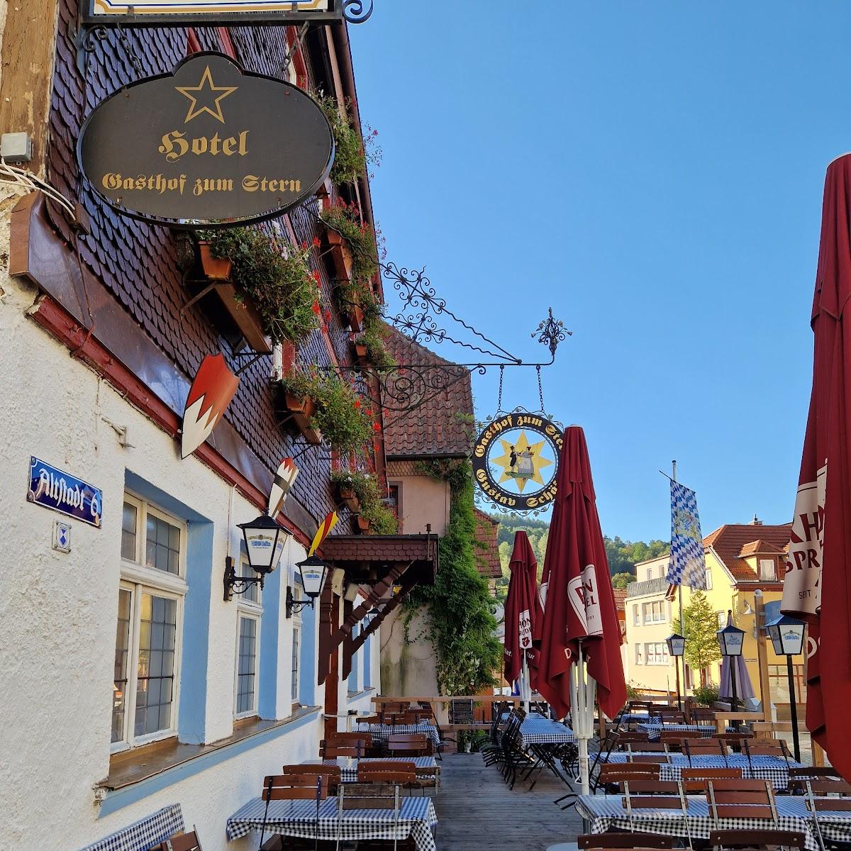 Restaurant "Gasthof zum Stern" in Bad Brückenau