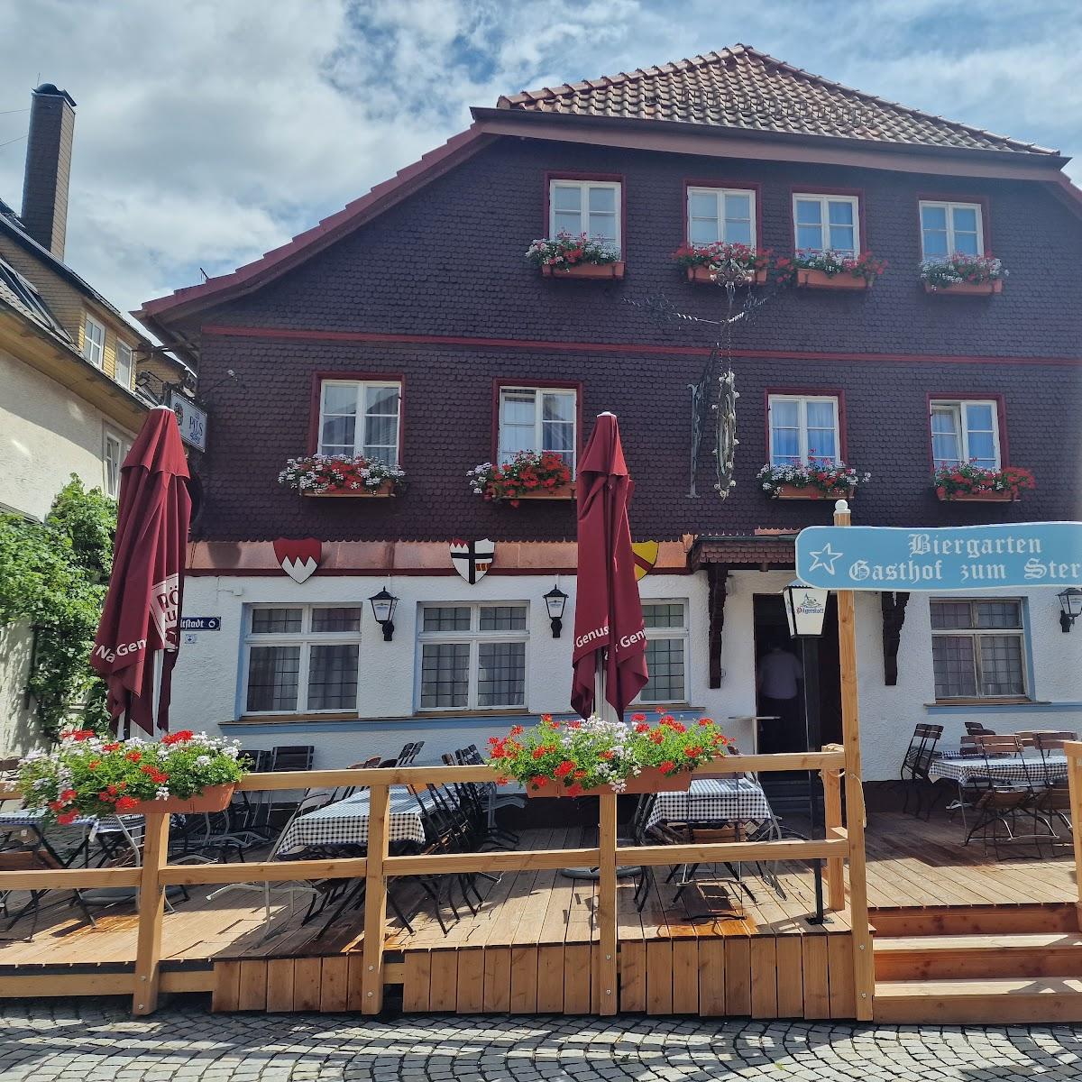 Restaurant "Gasthof zum Stern" in Bad Brückenau