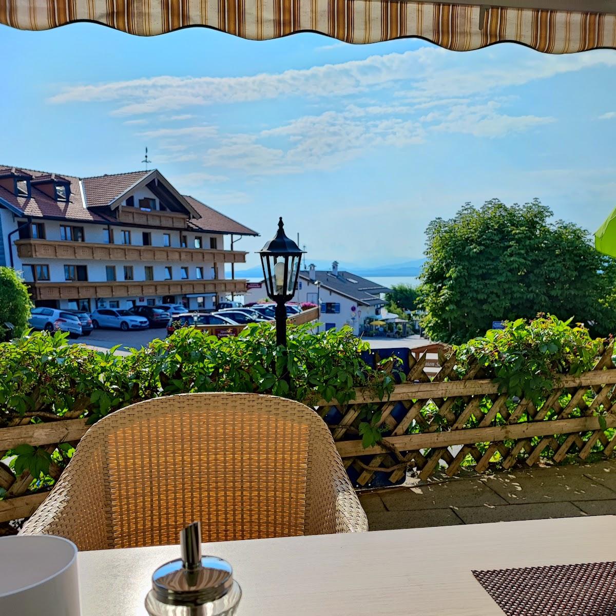 Restaurant "Pension Seeblick" in Gstadt am Chiemsee